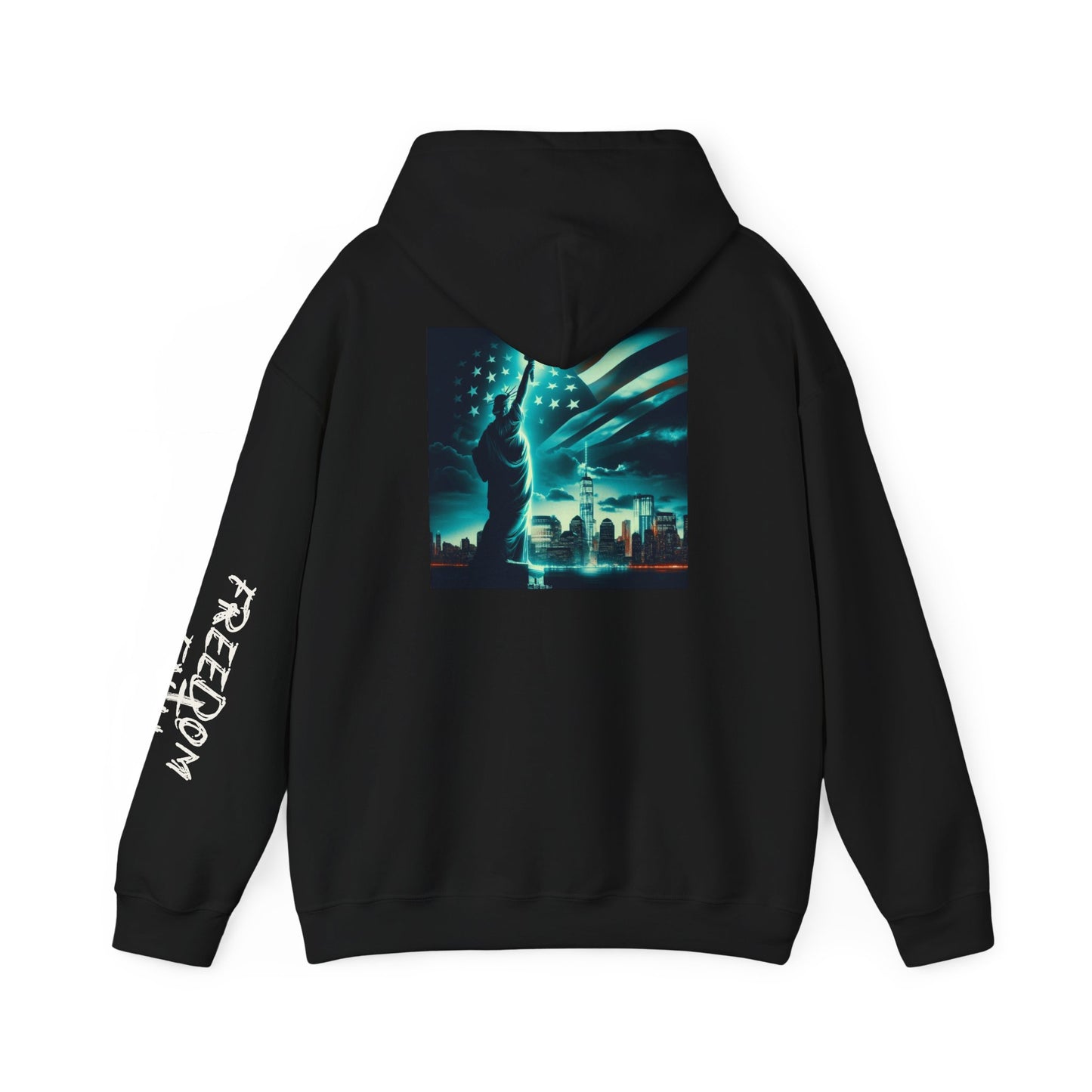 Freedom x Faith Hoodie π½ Statue of Liberty Hoodie - Lady Liberty π½