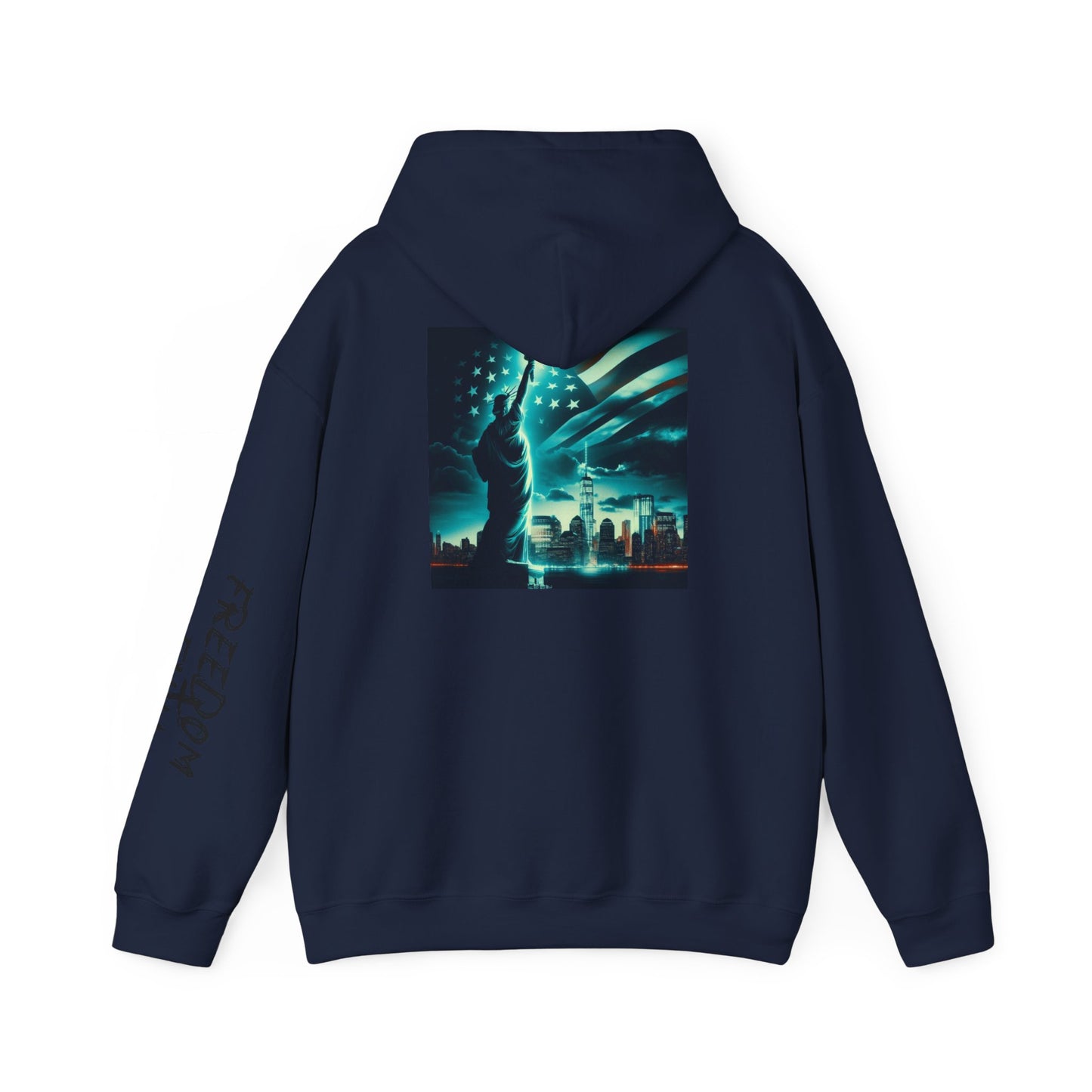 Freedom x Faith Hoodie π½ Statue of Liberty Hoodie - Lady Liberty π½