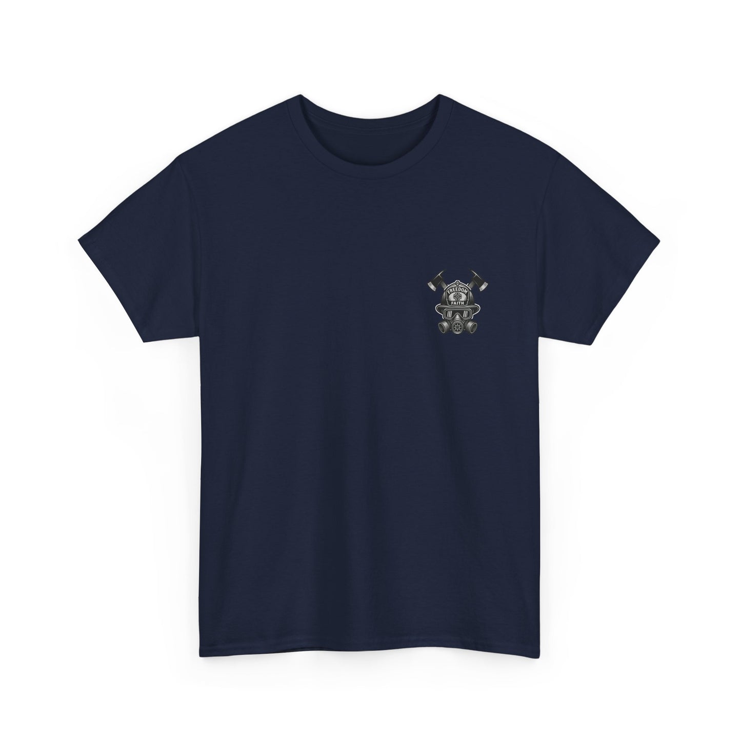 We Stand With The Brave Tee - Firefighter Edition - Freedom x Faith