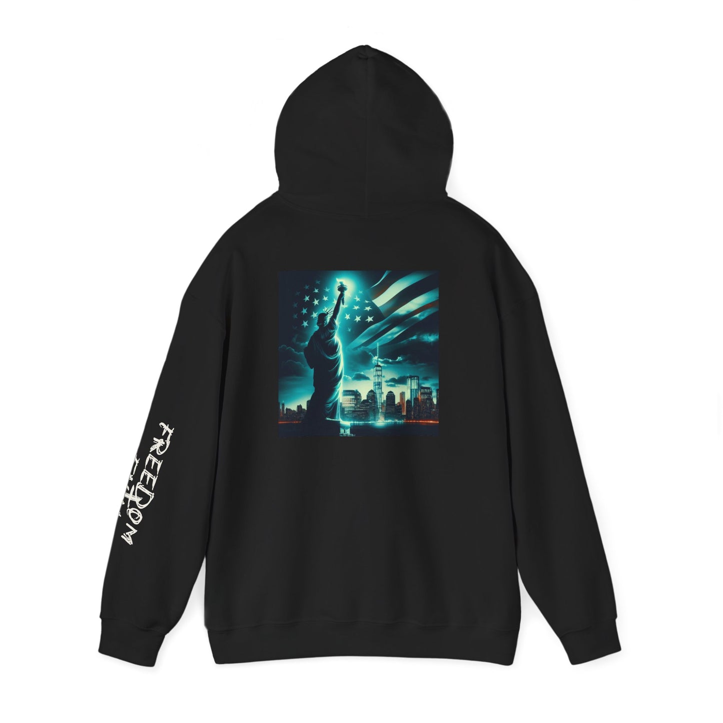 Freedom x Faith Hoodie π½ Statue of Liberty Hoodie - Lady Liberty π½