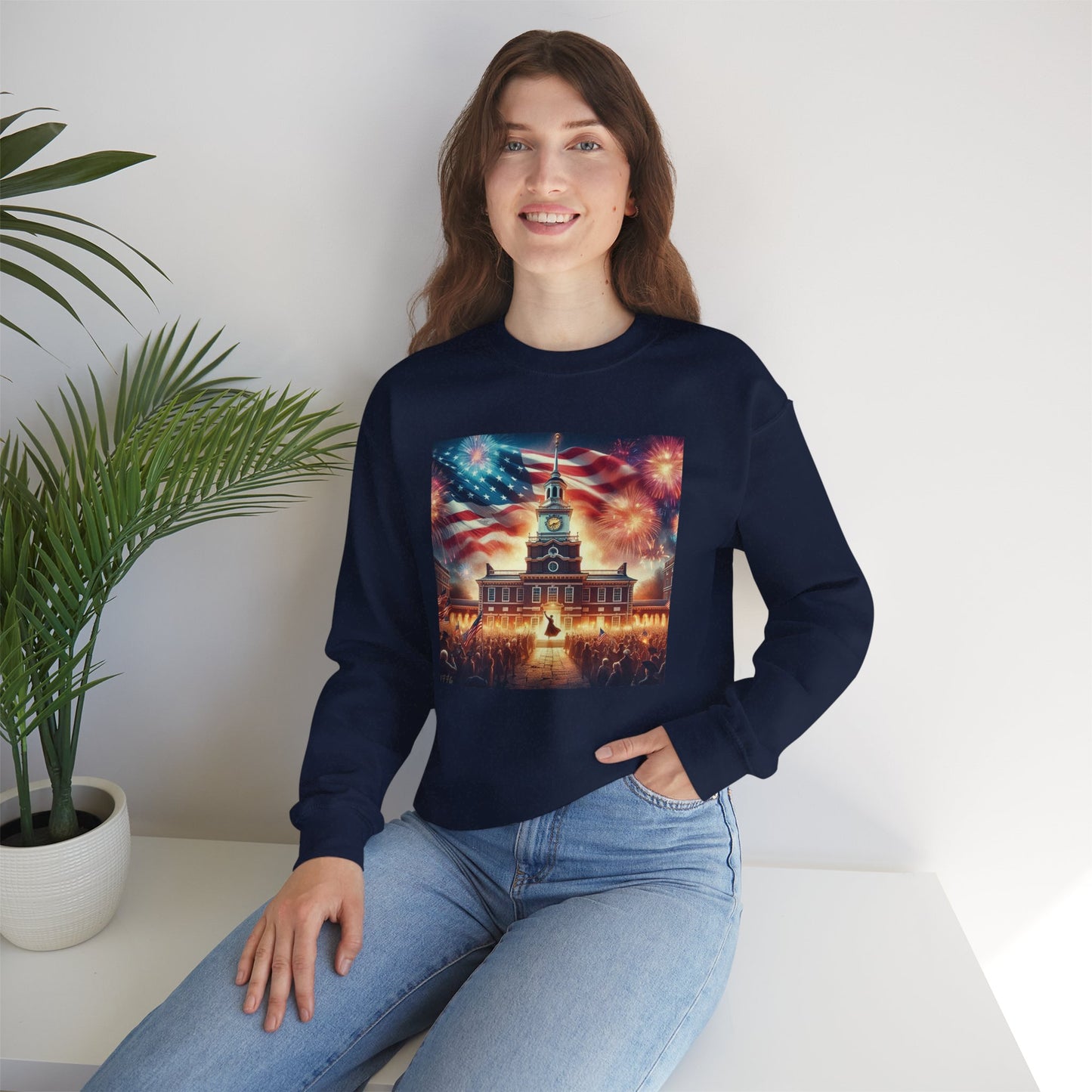 "Independence" Sweatshirt - 1776 Independence Hall
