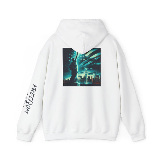 Freedom x Faith Hoodie 🗽 Statue of Liberty Hoodie - Lady Liberty 🗽