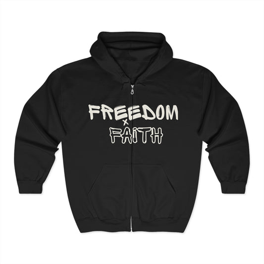 Freedom x Faith Zip Hoodie
