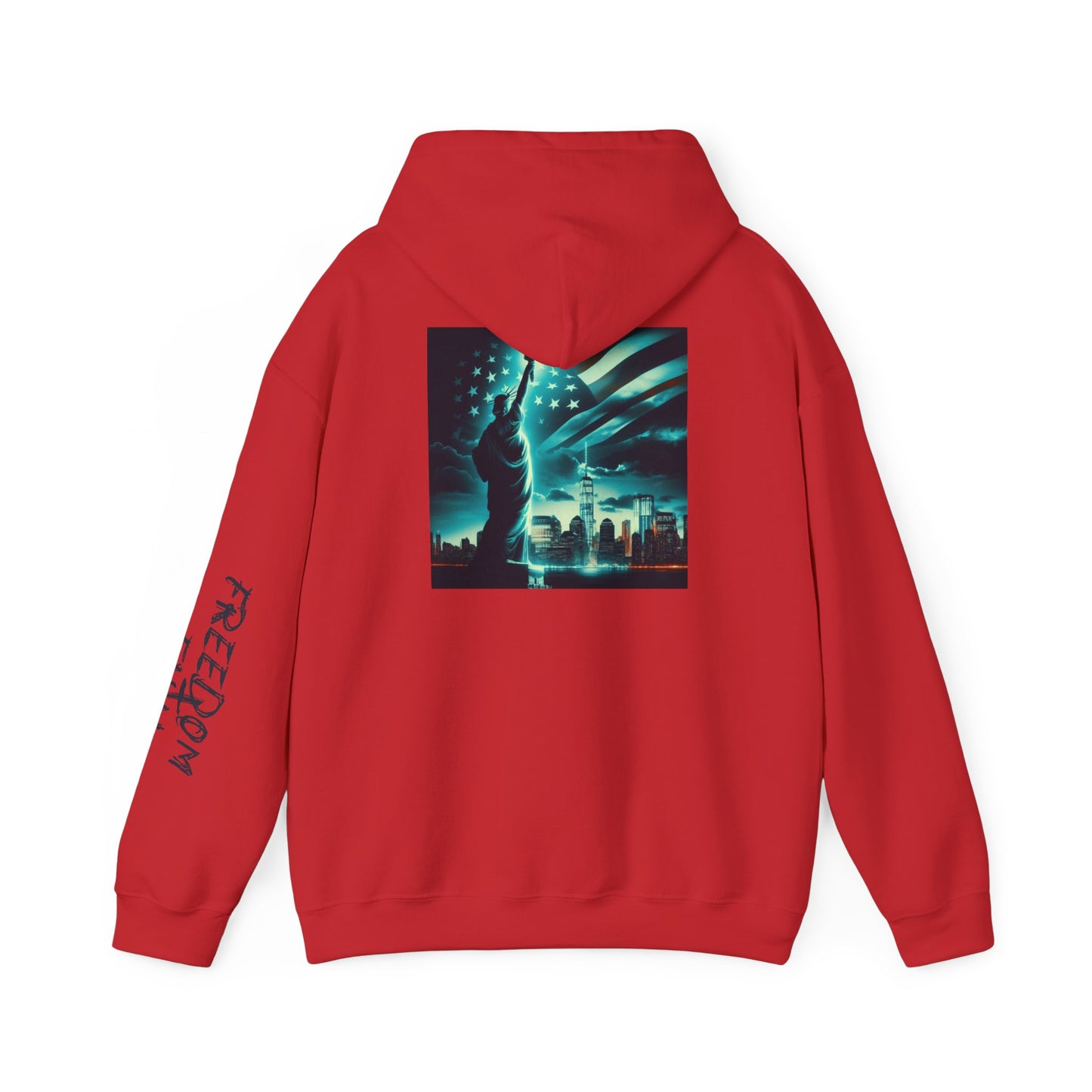 Freedom x Faith Hoodie 🗽 Statue of Liberty Hoodie - Lady Liberty 🗽